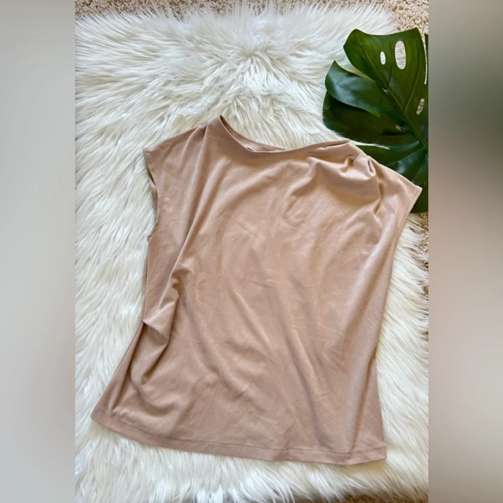 Drew Faux Suede Top - Picture 2 of 6